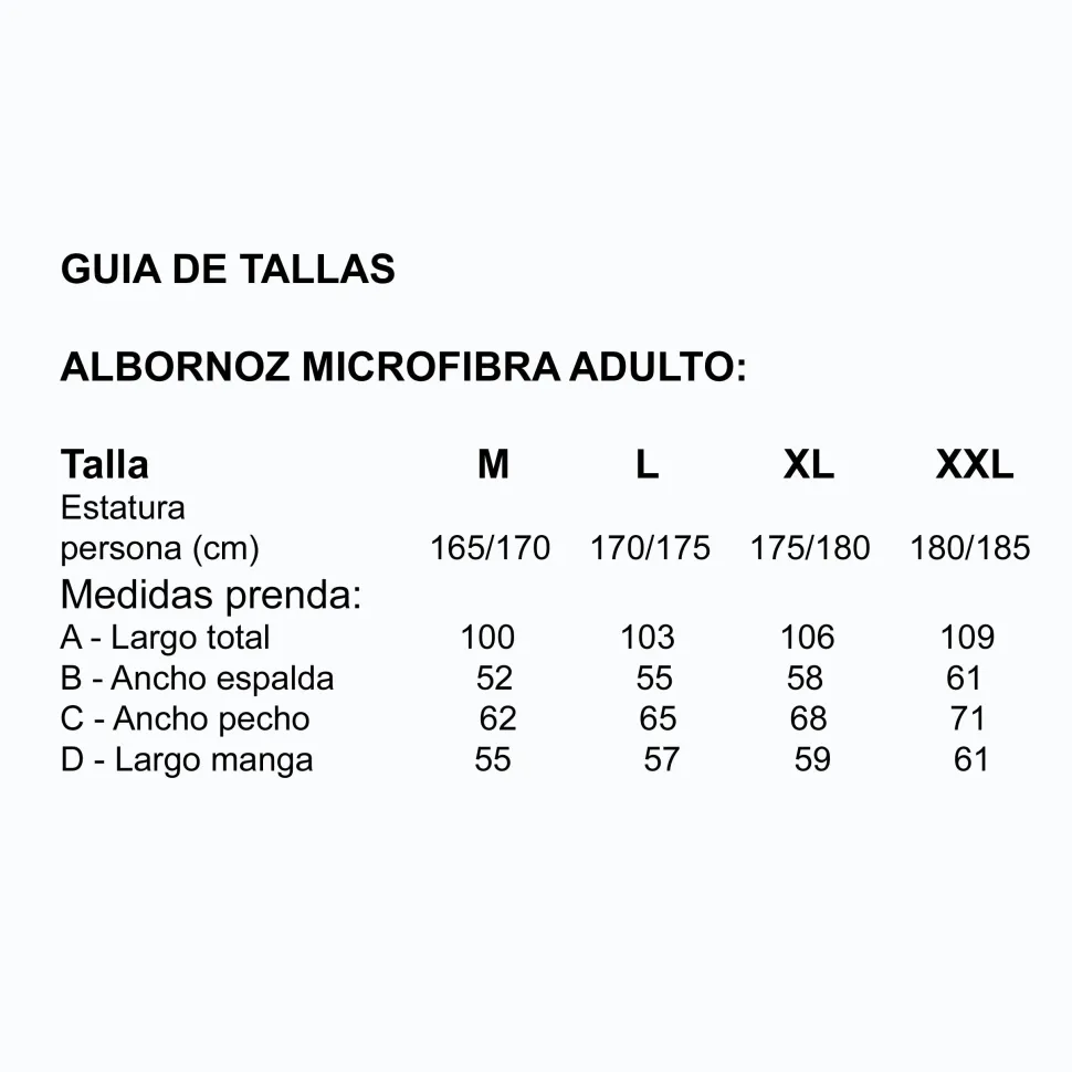 Albornoz microfibra adulto frambuesa