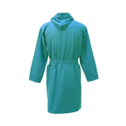 Albornoz microfibra infantil verde menta