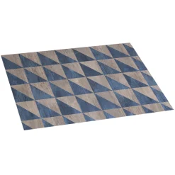 Alfombra de vinilo wood geom