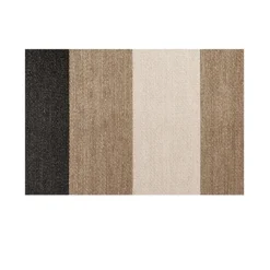 Alfombra tejido de vinilo Franjas Camel