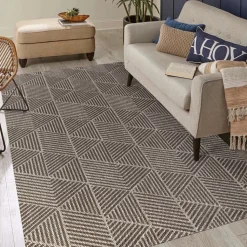 Alfombra tejido de vinilo Geom Panal
