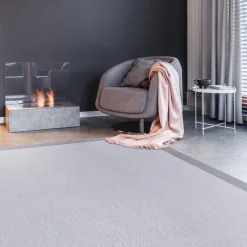 Alfombra tejido de vinilo Gris-Gris