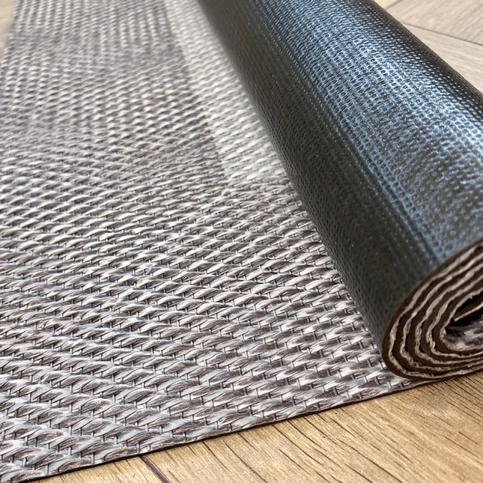 Alfombra tejido de vinilo Gris-Gris
