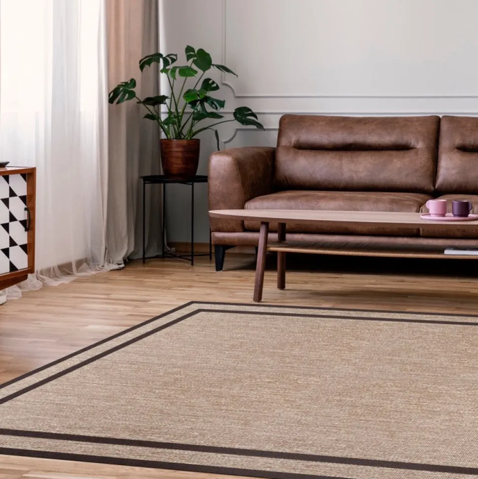 Alfombra tejido de vinilo MarcoII Gold