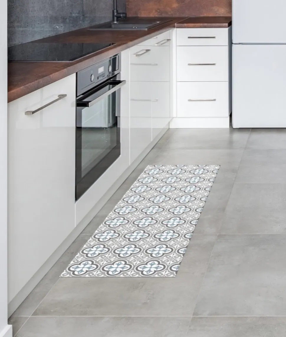 Alfombra vinílica estampada Hidra Topo