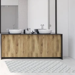 Alfombra vinílica estampada Hidra Topo