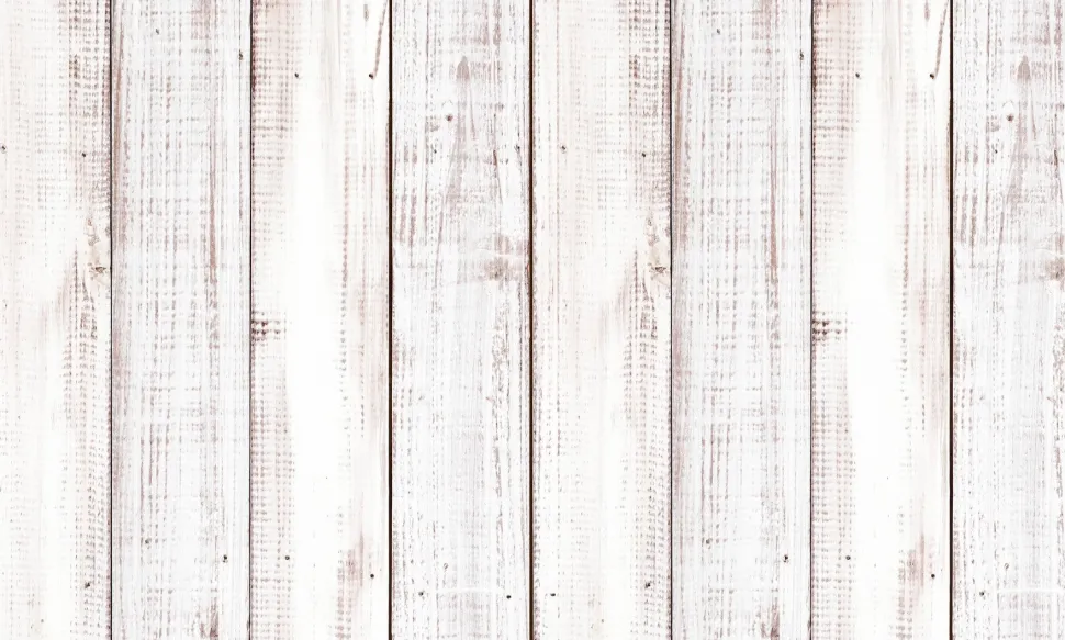 Alfombra vinílica estampada Madera Blanca