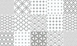 Alfombra vinílica estampada Patch Textil