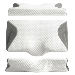 Almohada cervical viscoelástica carbono