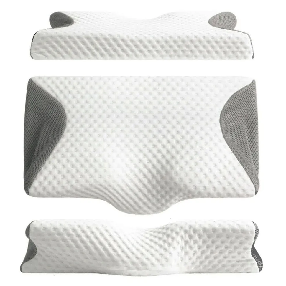 Almohada cervical viscoelástica carbono