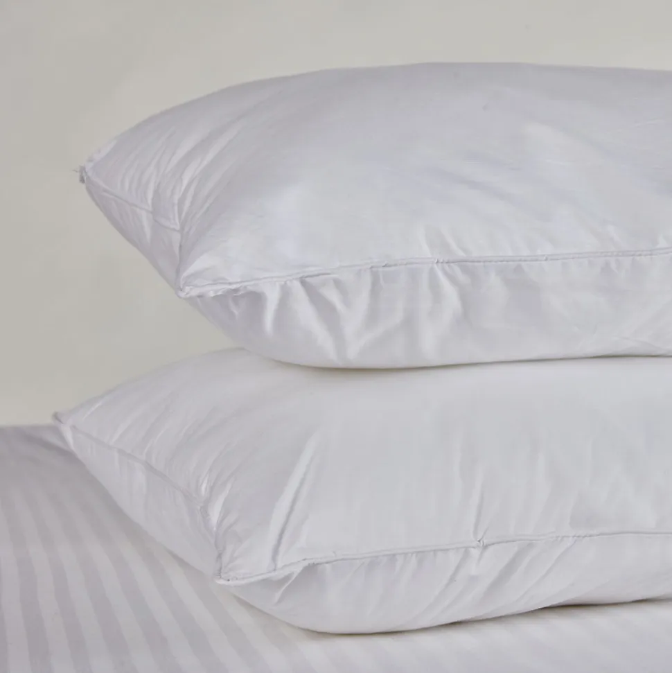 Almohada de fibra virgen regulable enroscada - pack 2 unidades