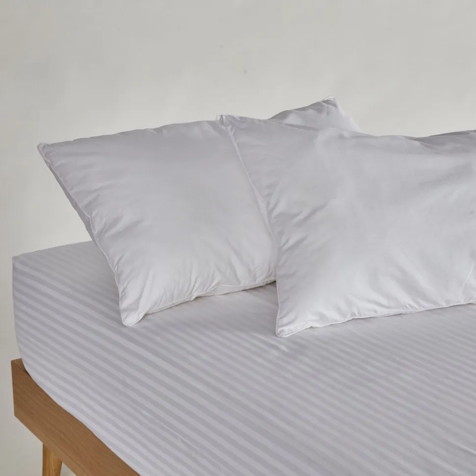Almohada de fibra virgen regulable enroscada - pack 2 unidades