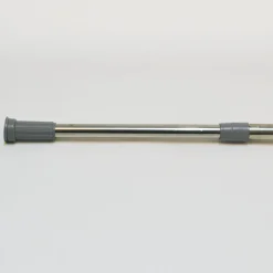 Barra cortina de baño extensible metalica