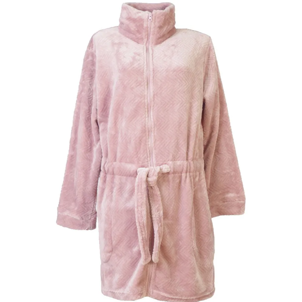 Bata coralina mujer praga siena