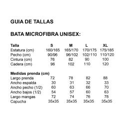 Bata coralina unisex oslo azul hielo
