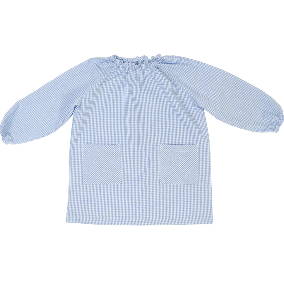Bata escolar unisex celeste