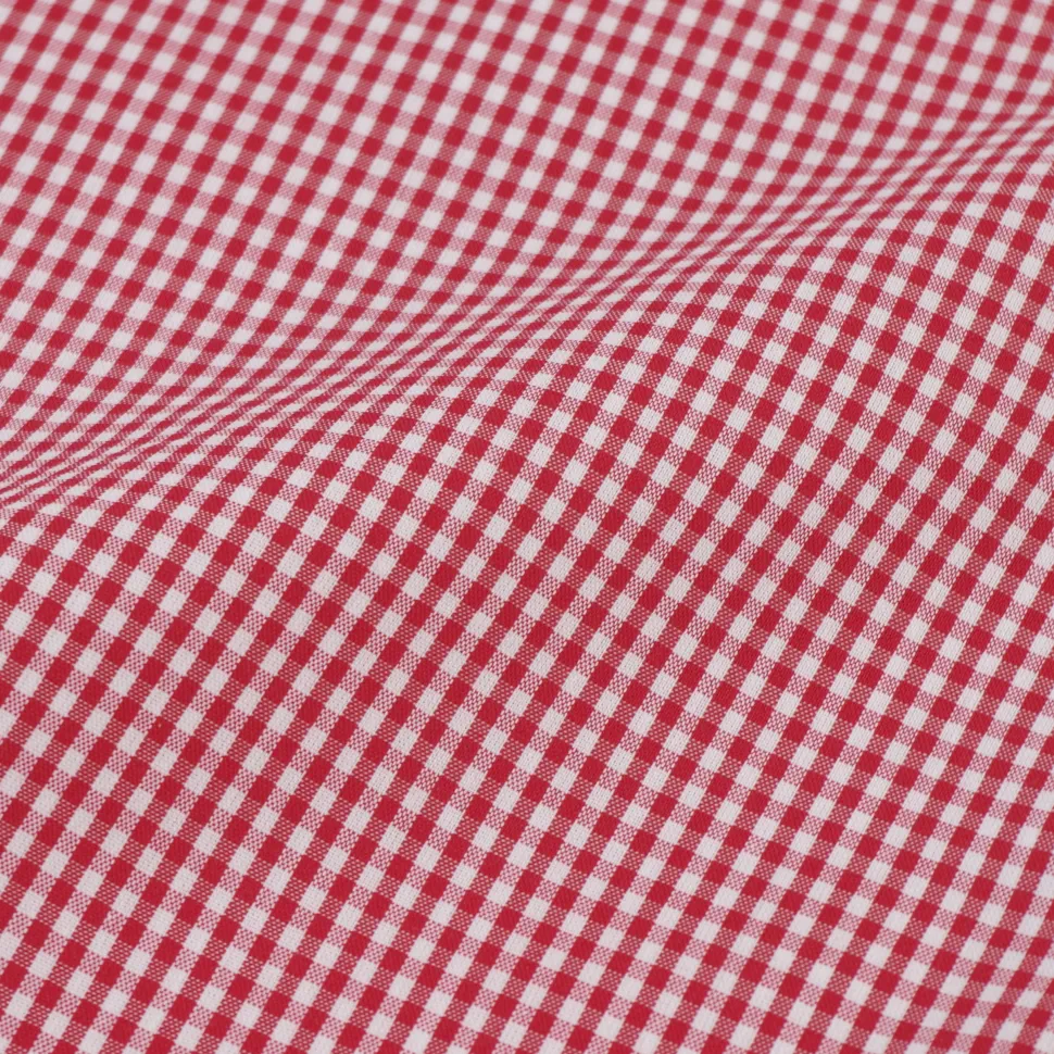 Bata escolar unisex rojo