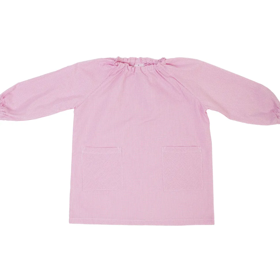 Bata escolar unisex rosa