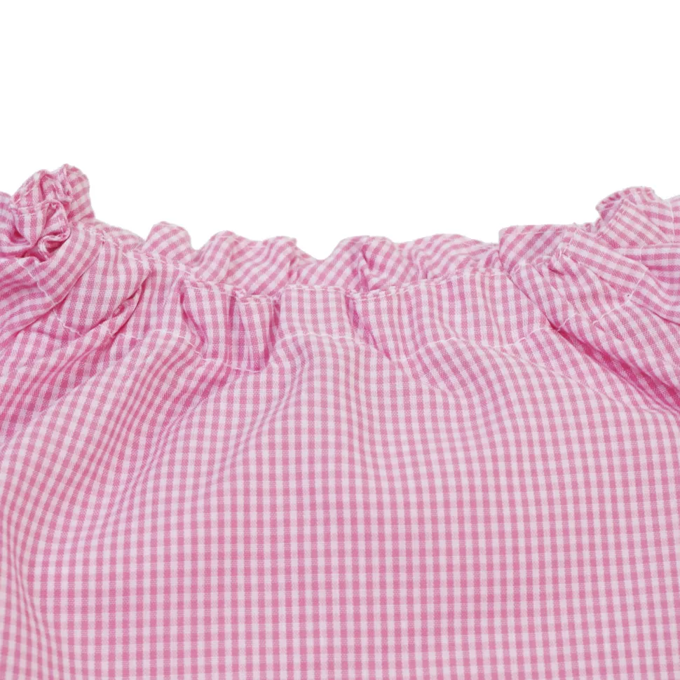Bata escolar unisex rosa