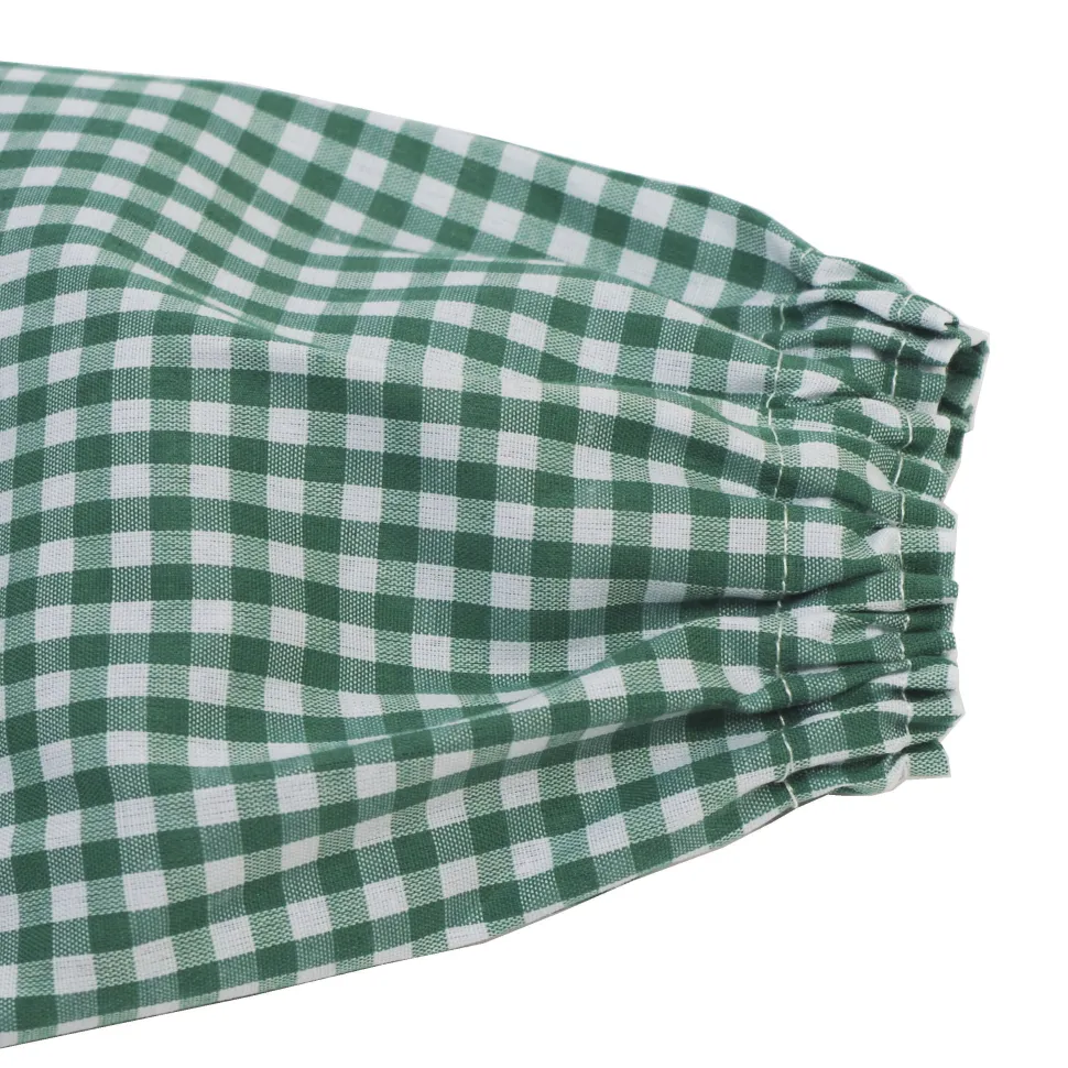 Bata escolar unisex verde