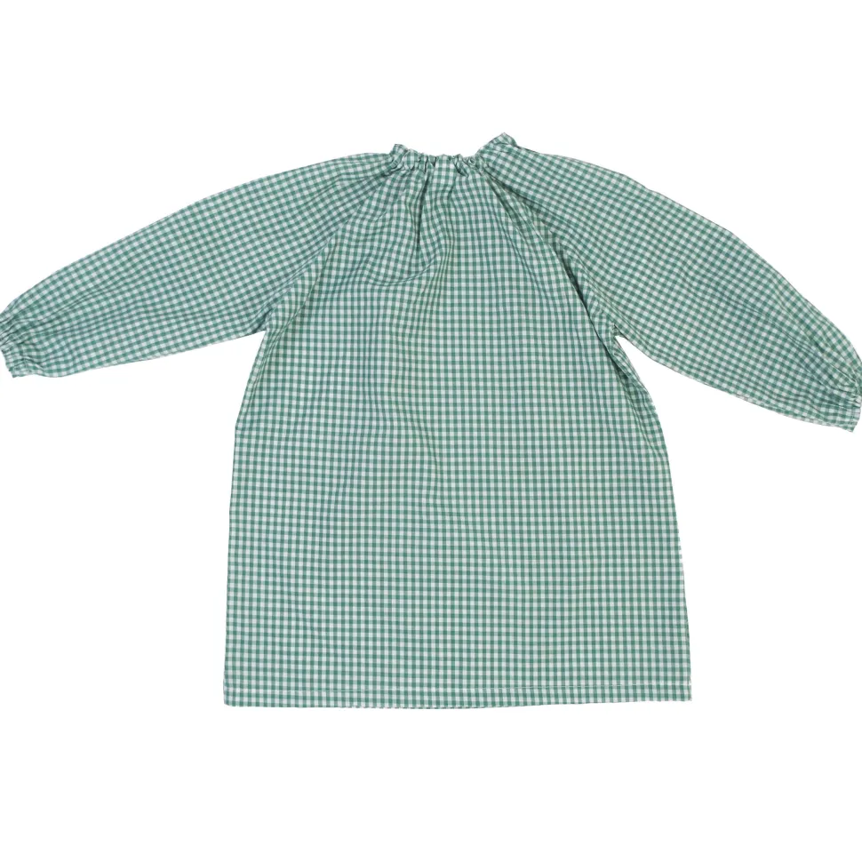 Bata escolar unisex verde