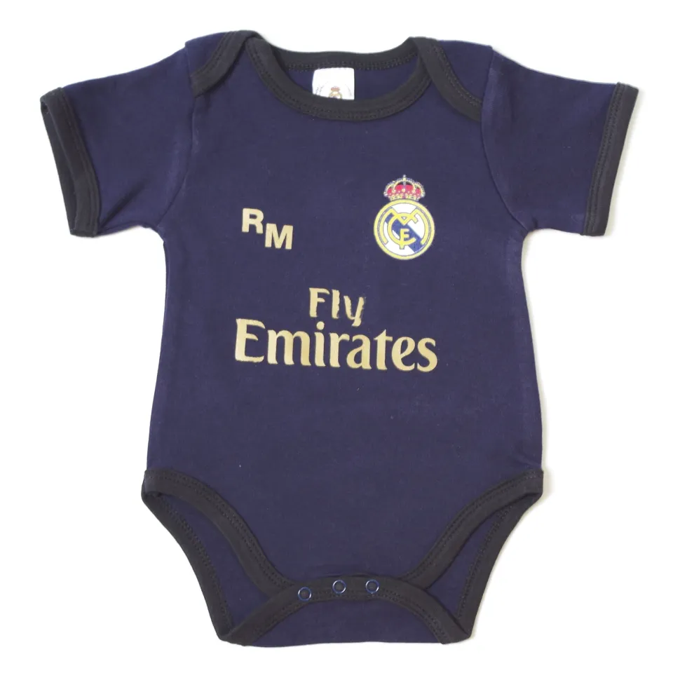 Body bebe real madrid 814 marino-negro