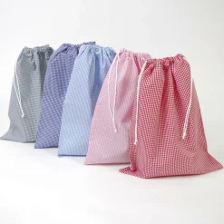 Bolsa ropa cuadro vichy