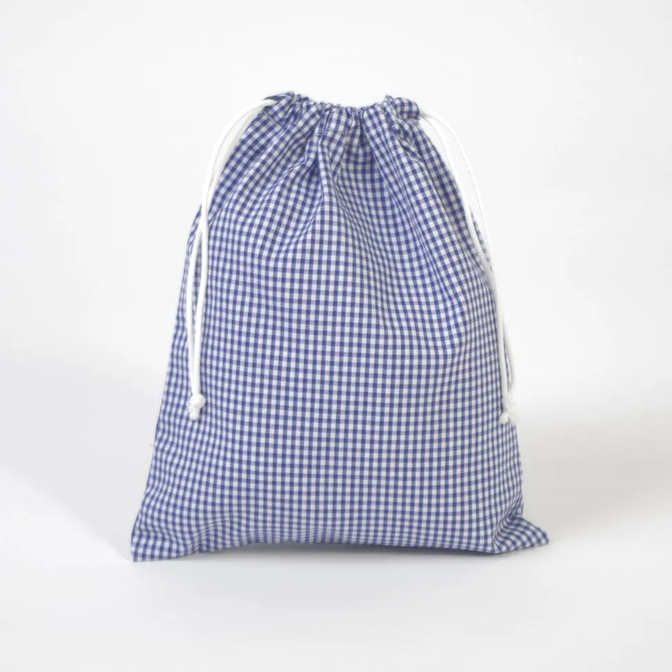 Bolsita cuadro vichy Azul Marino