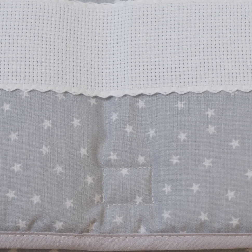 Cambiador plegable panamá estrellas bco/gris