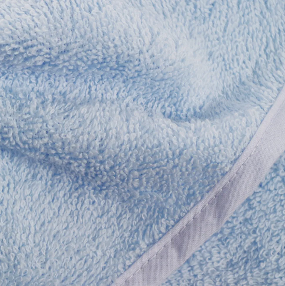 Capa baño lisa azul