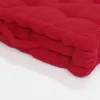 Cojín de suelo cotton rojo