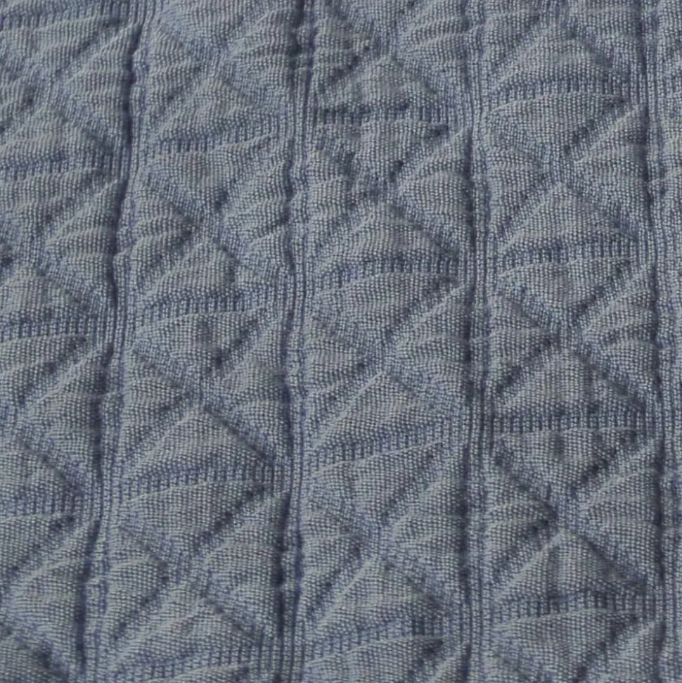 Colcha algodón 717 azul