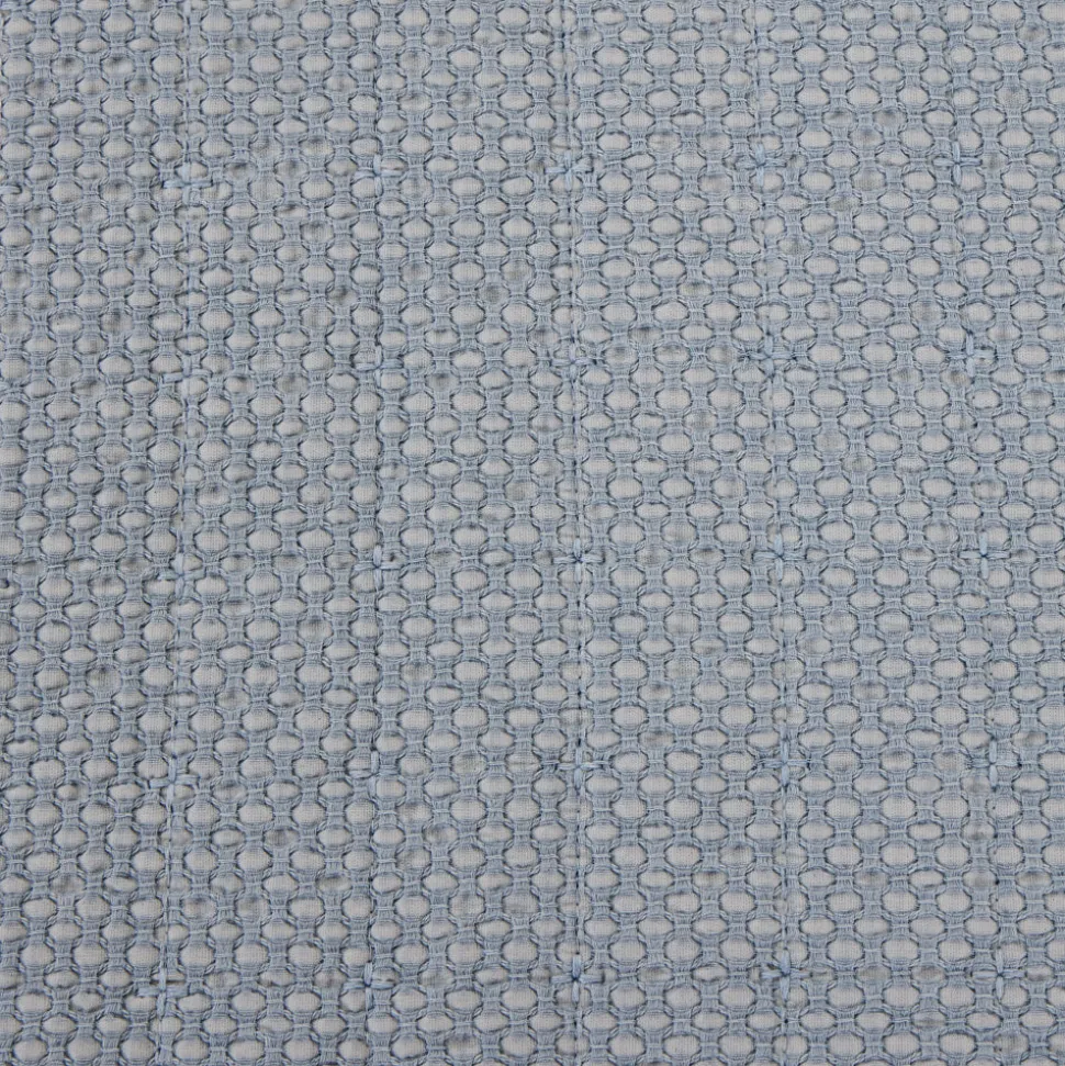 Colcha algodón Harper azul hielo