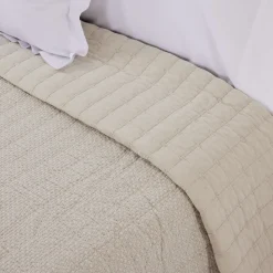 Colcha algodón Harper beig