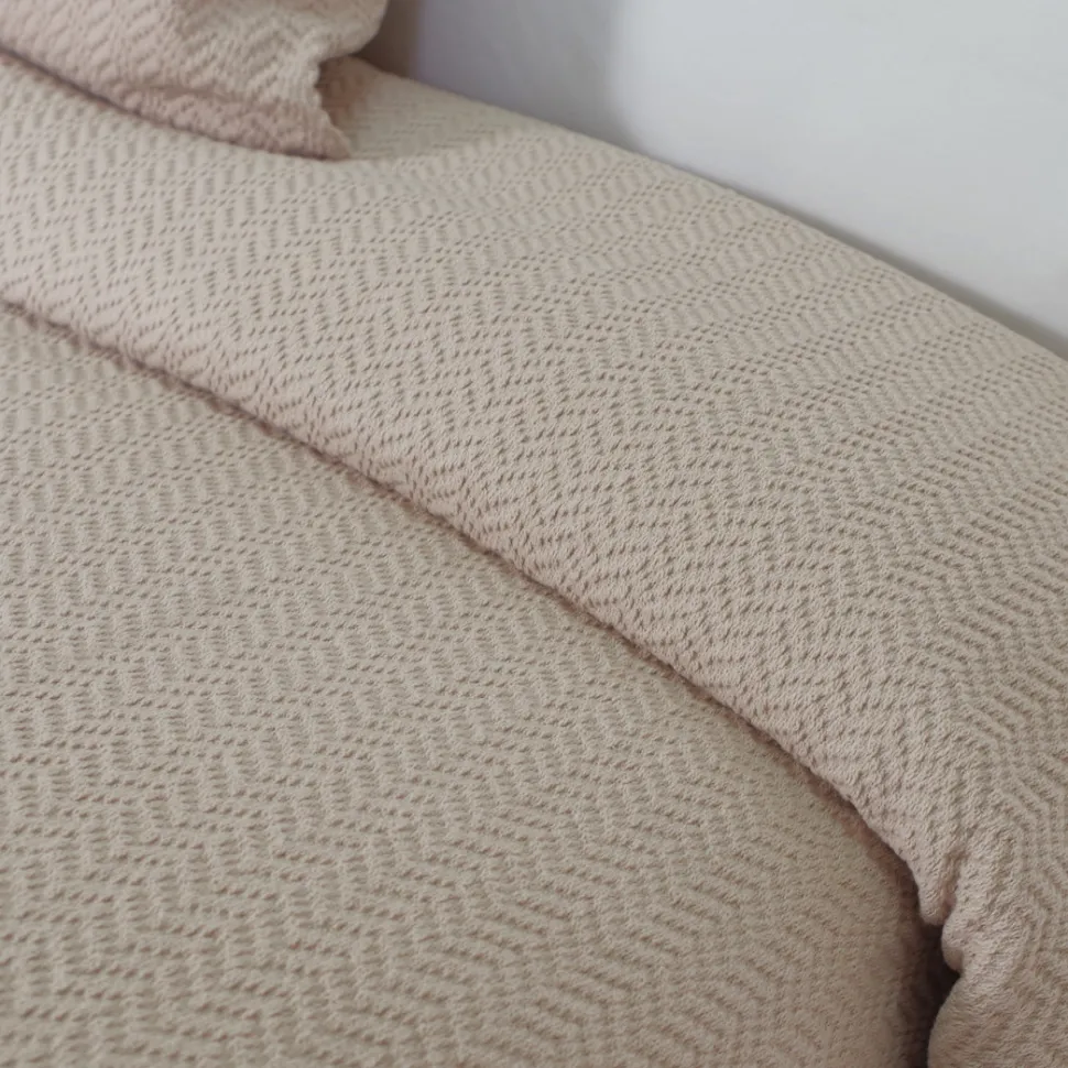 Colcha jacquard 1979 beig