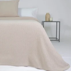 Colcha jacquard 1979 beig