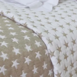 Colcha jacquard 1542 beige