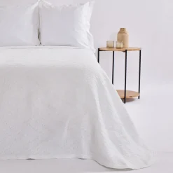 Colcha jacquard 1359 blanco