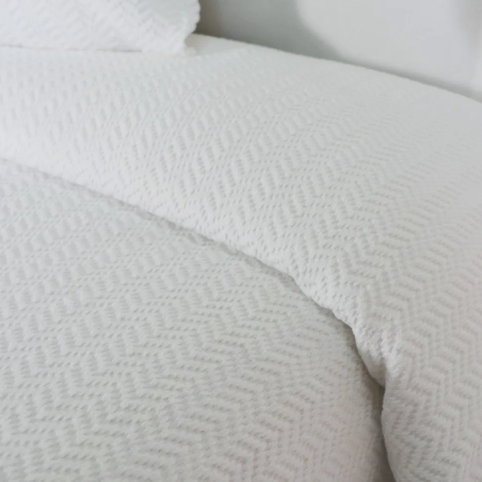 Colcha jacquard 1979 blanco