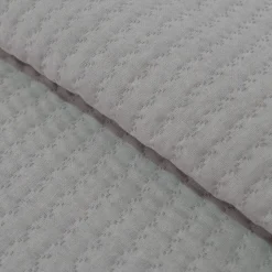 Colcha jacquard 360 gris