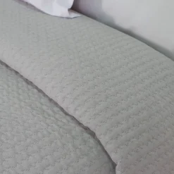 Colcha jacquard 360 gris