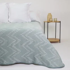 Colcha jacquard 1359 jade
