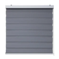 Enrollable platinum duolux gris