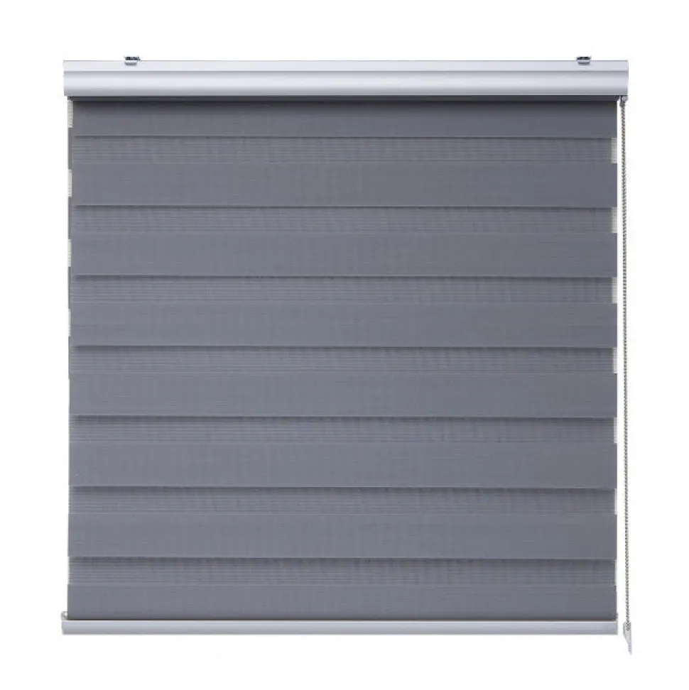 Enrollable platinum duolux gris
