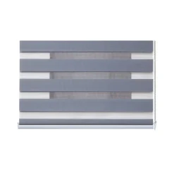 Enrollable platinum duolux gris