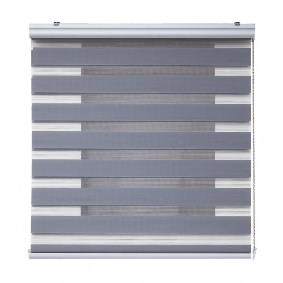 Enrollable platinum duolux gris