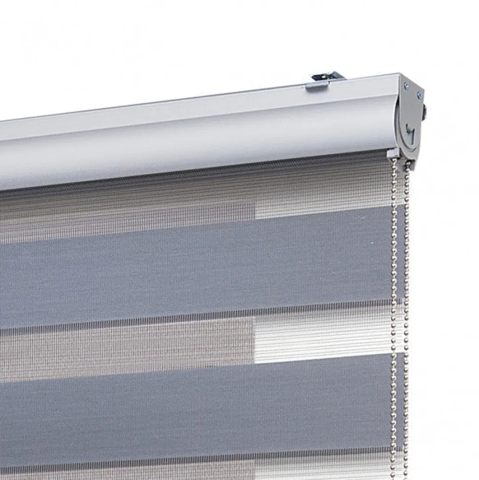 Enrollable platinum duolux gris