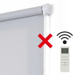 Estor enrollable motorizado Screen Gris