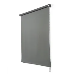 Estor enrollable Opaco Gris grafito