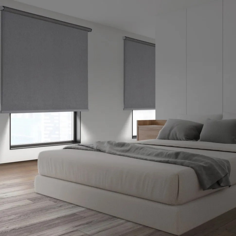 Estor enrollable Opaco premium Texture Gris